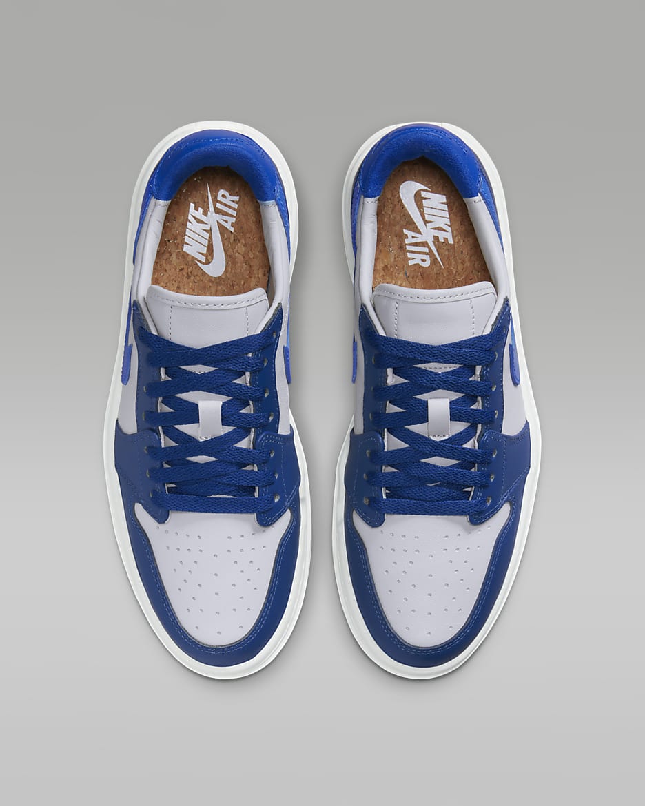 Blue jordans womens discount